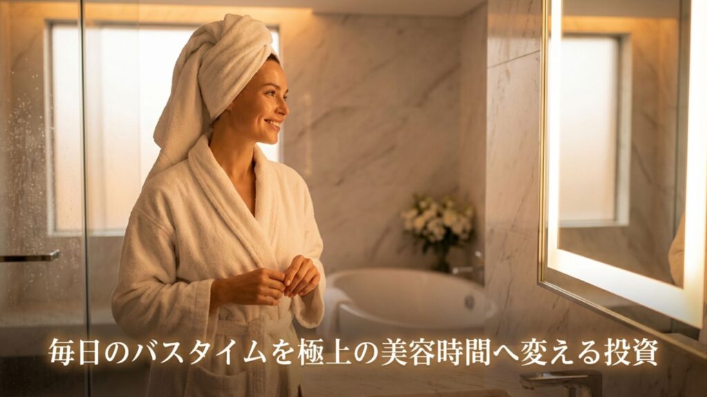 毎日のバスタイムを極上の美容時間へ変える投資