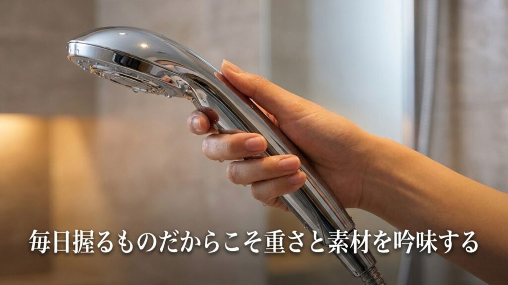 毎日握るものだからこそ重さと素材を吟味する重要性