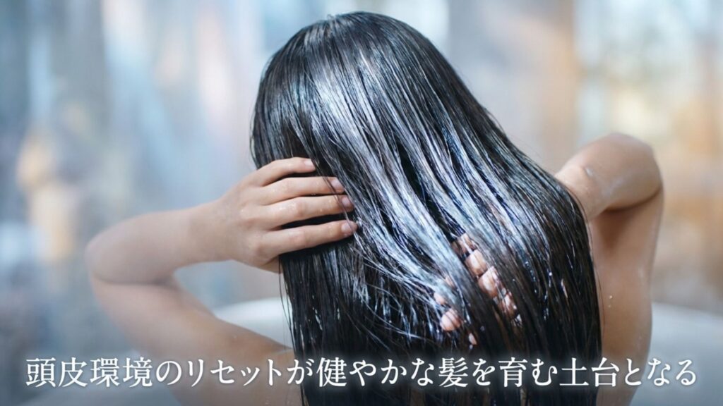 頭皮環境のリセットが健やかな髪を育む土台となる