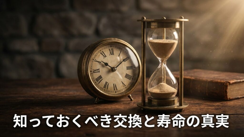 知っておくべき交換と寿命の真実